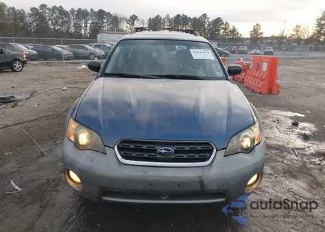 2005 Subaru Outback 2.5I z USA, uszkodzony, nr VIN 4S4BP61C357340169